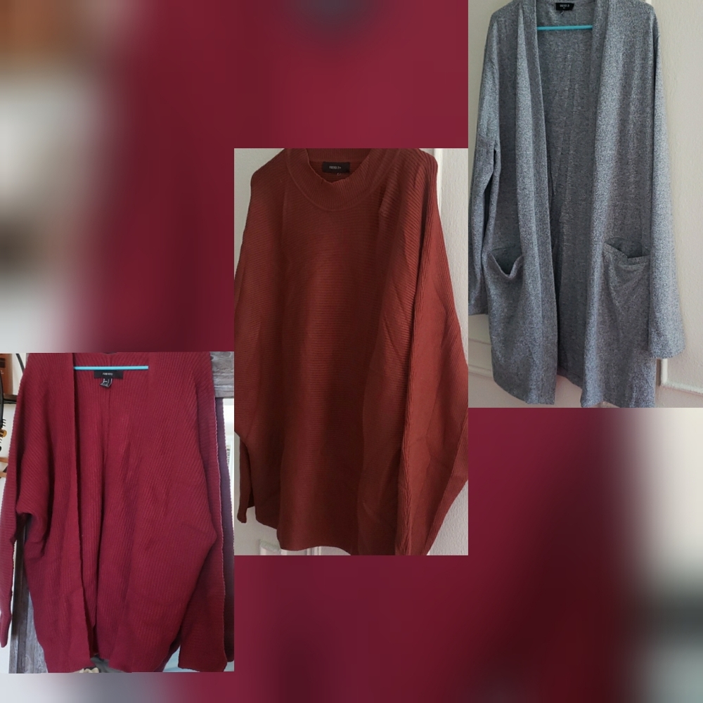 3 Plus Forever 21 Sweaters for the price of 1